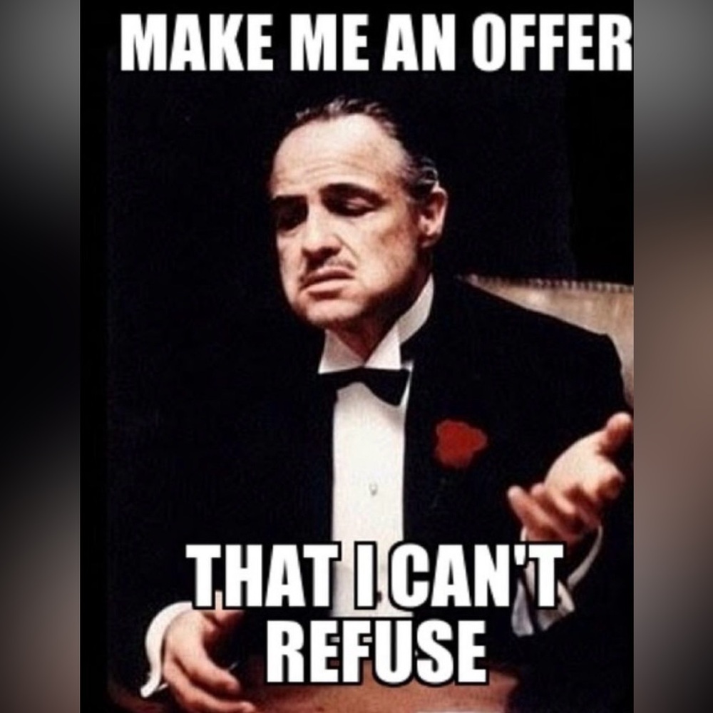 Make me an offer!